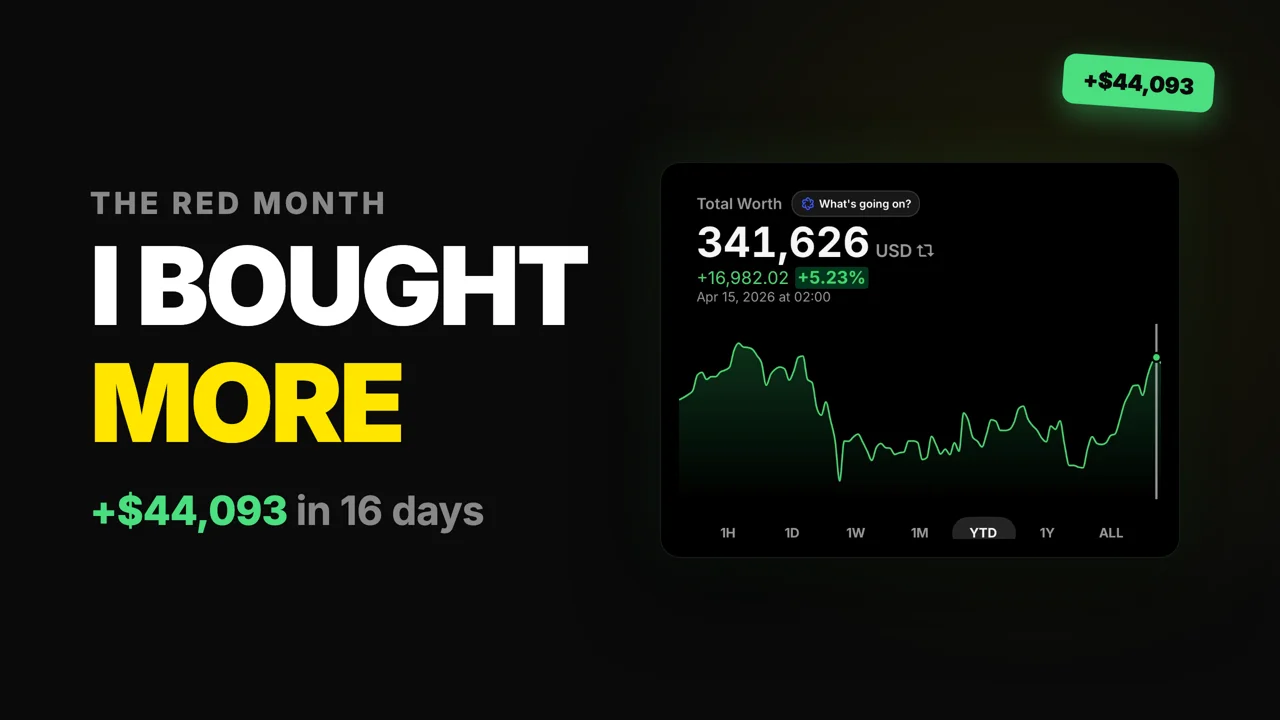 Why my biggest buying month was the red one