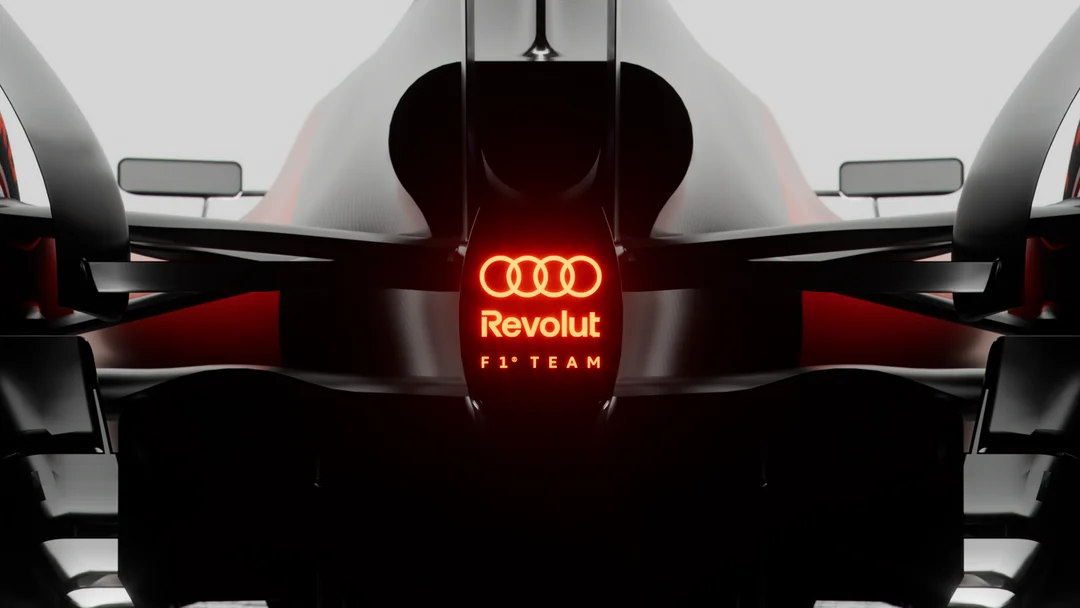 Audi Revolut F1 Team livery and logo